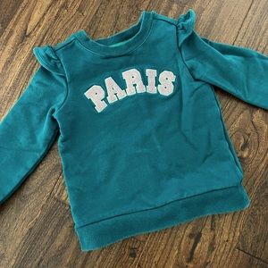 Varsity Patch Letter Sweatshirt